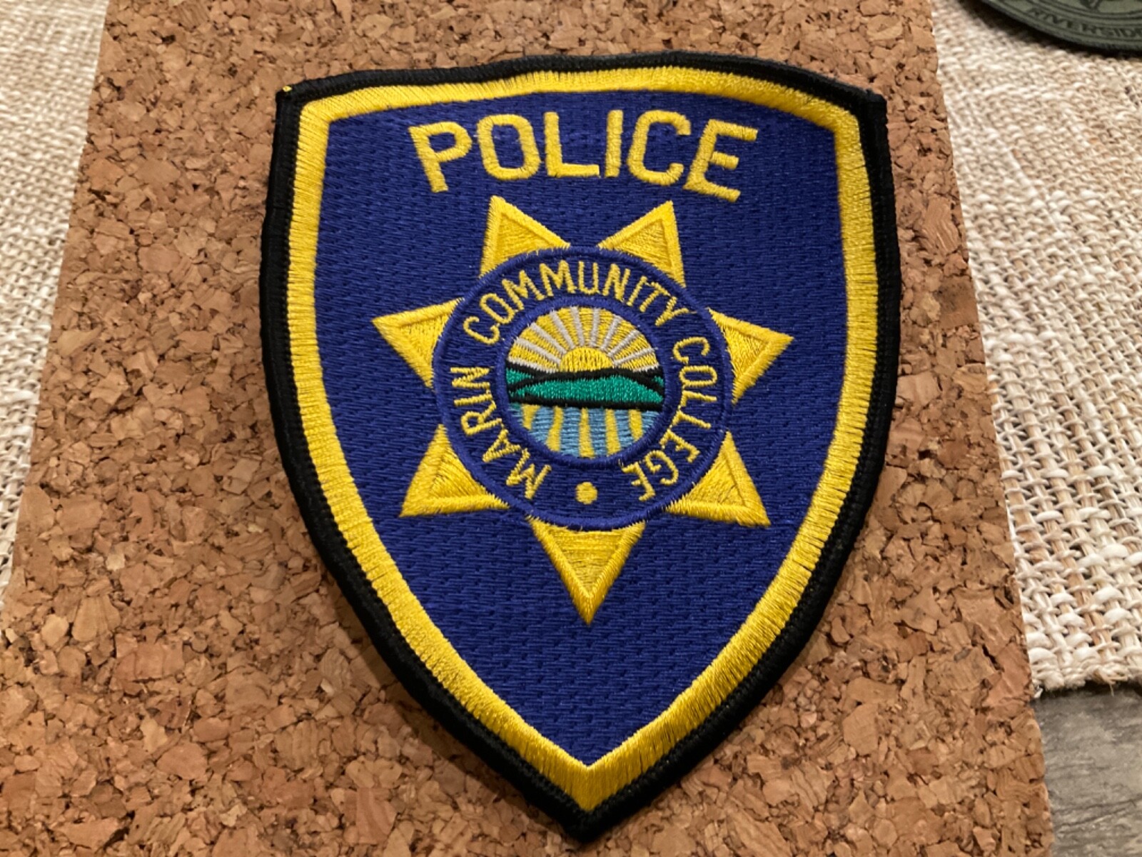Marin Comm college Police State California CA