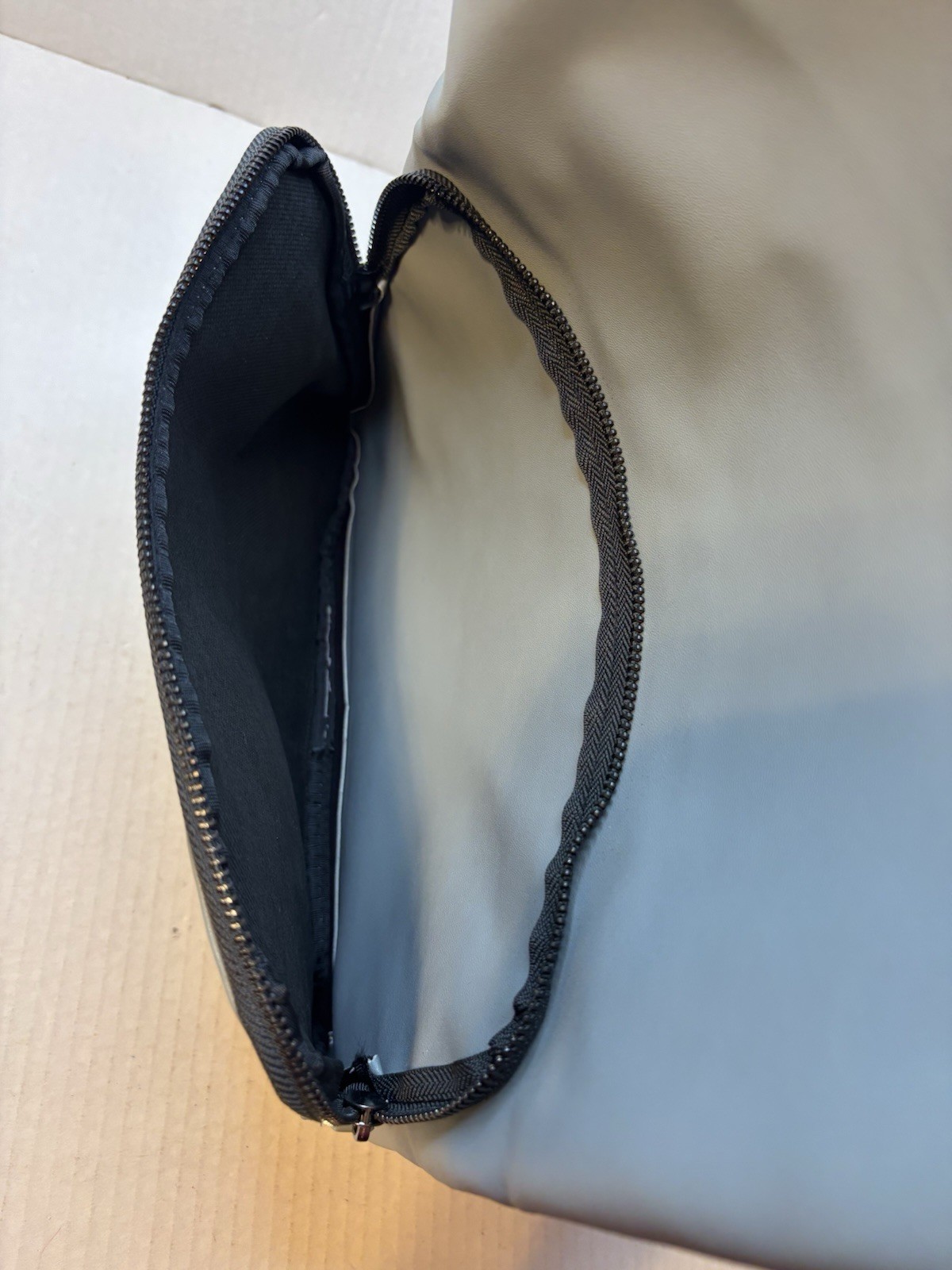Calvin Klein Backpack Polyurethane Grey School Travel