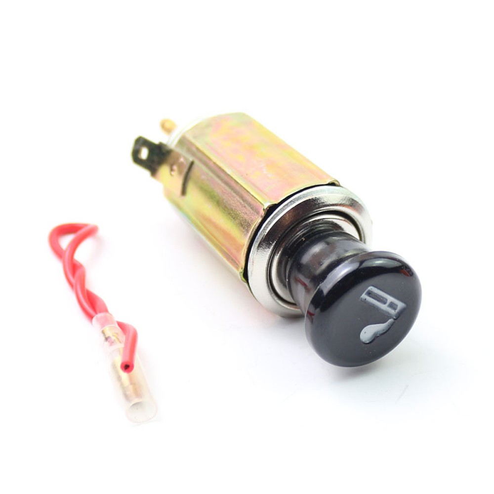 DC 12V Car Auto 2X Cigarette Lighter Replacement Plug & Socket Assembly Set N469