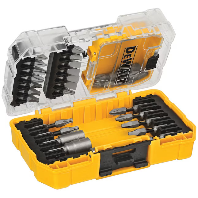 DEWALT TOUGH GRIP Screwdriver Bit Set 30 -Piece DWA30SET