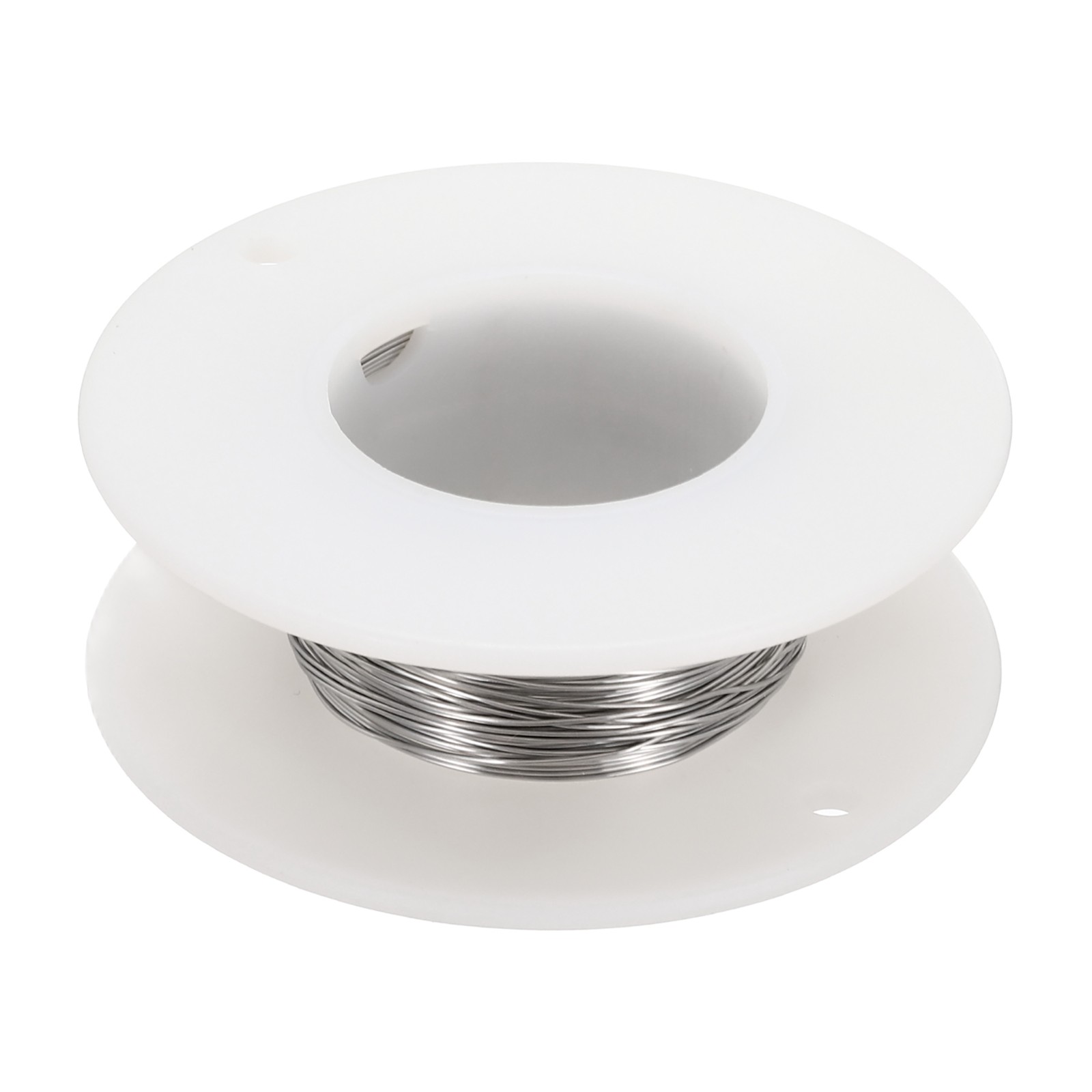 Cr20Ni80 Nichrome Wire 26 Gauge 25Ft Silver White 1 Pcs 0.4mm Metal Wire