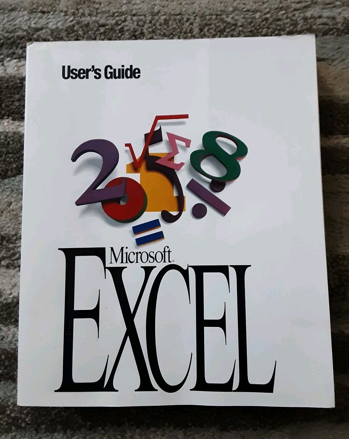 Vtg Microsoft Excel Users Guide Version 5.0