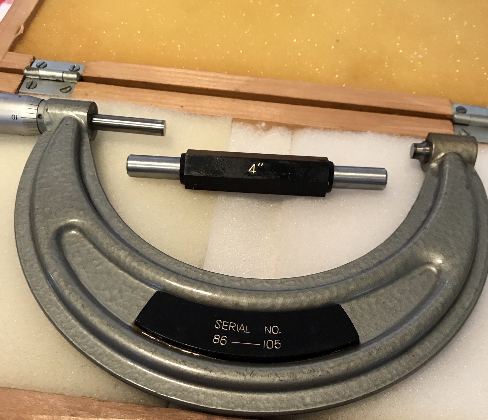 Phase II 4-5” Outside Micrometer .0001 Vernier
