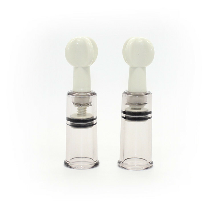2pcs Vacuum Twist Rotary Cupping No Pump Nipple Breast Suckers Enlarger Suction