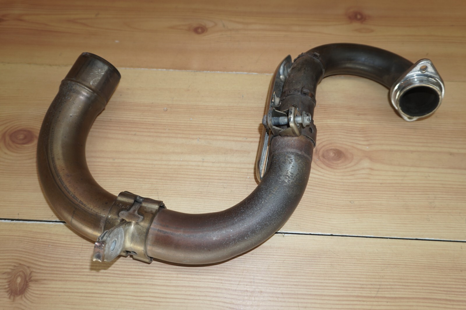 2019-2023 Yamaha YZ250F YZ 250F OEM Exhaust Header Head Mid Pipe B7B-14611-00-00