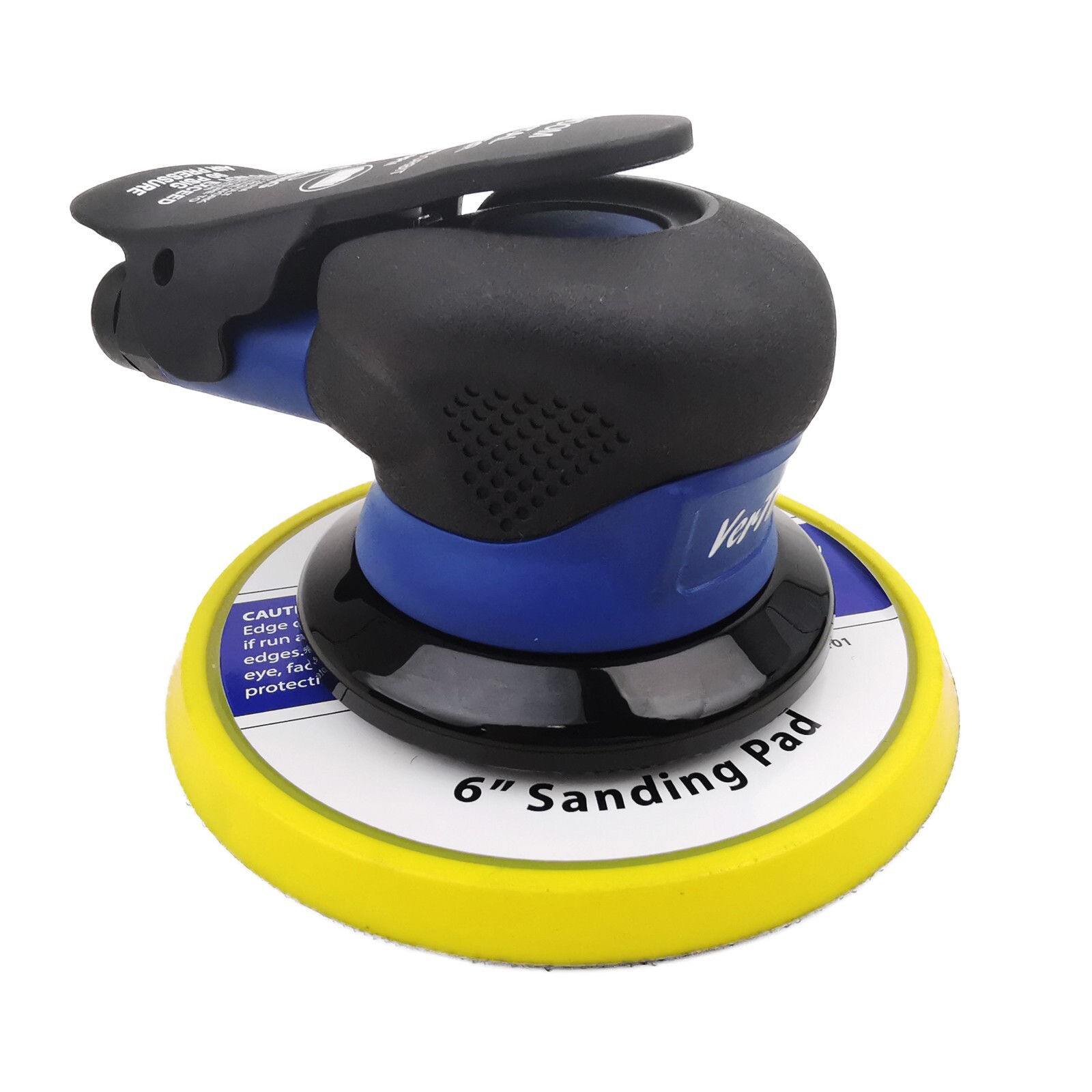 6" DA Air Sander Pneumatic Random Orbital Sander, 3/16" Orbit Hook Pad
