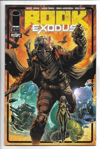 Rook Exodus #4 Cover A (2024) (Image) Ghost Machine Geoff Johns Fabok NM UNREAD