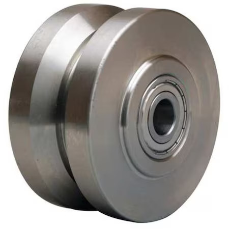 Caster Wheel, Steel, 4 In., 850 Lb.,  W-420-Svb-1/2