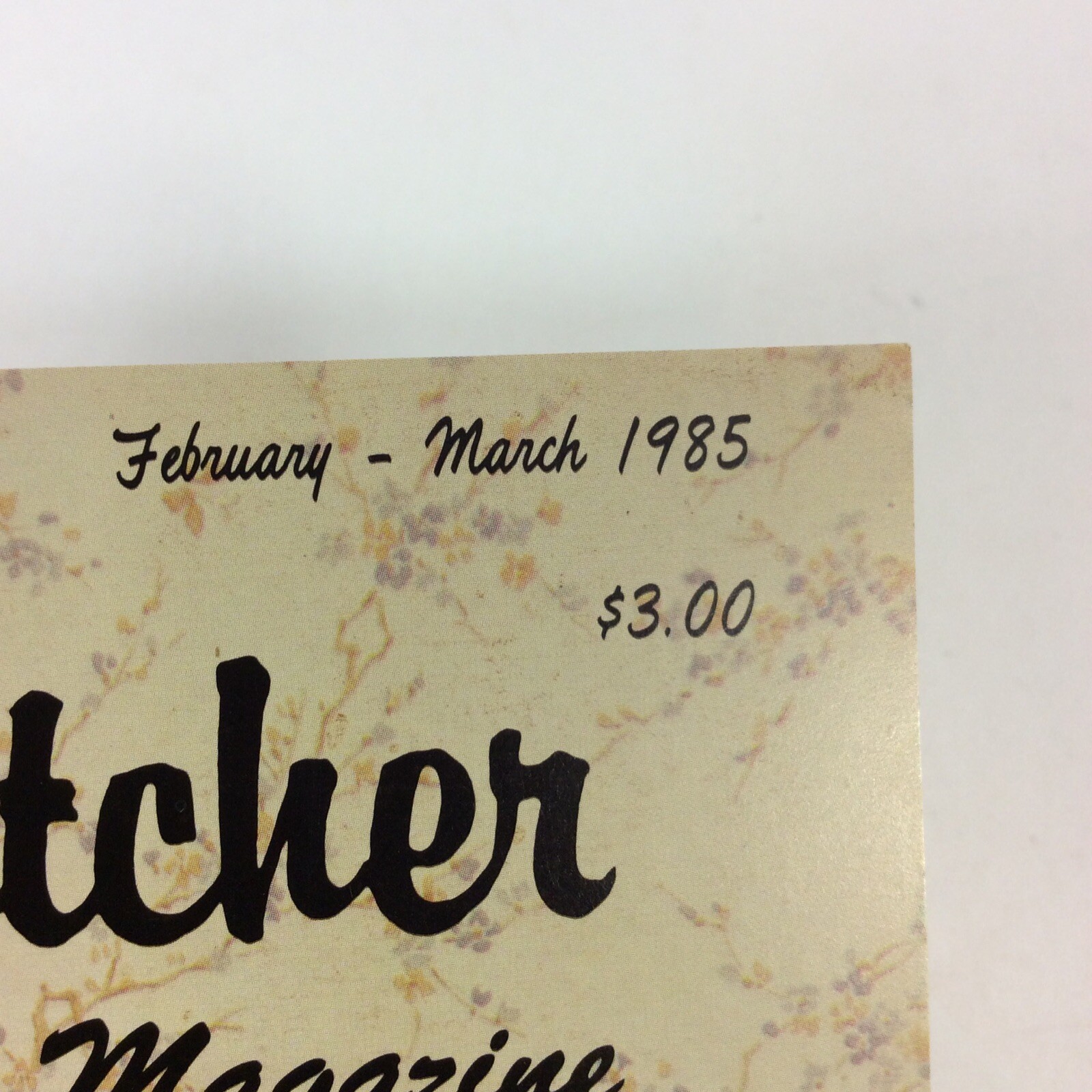 Cross Stitcher Magazine February March 1985 Patterns Crafts Needlework