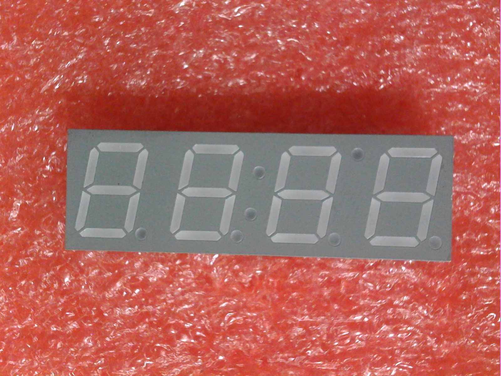 5 PCS LITEON LTC-4727G 7-SEGMENTS 4 DIGITS GREEN .4" COMMON CATHODE LED DISPLAY