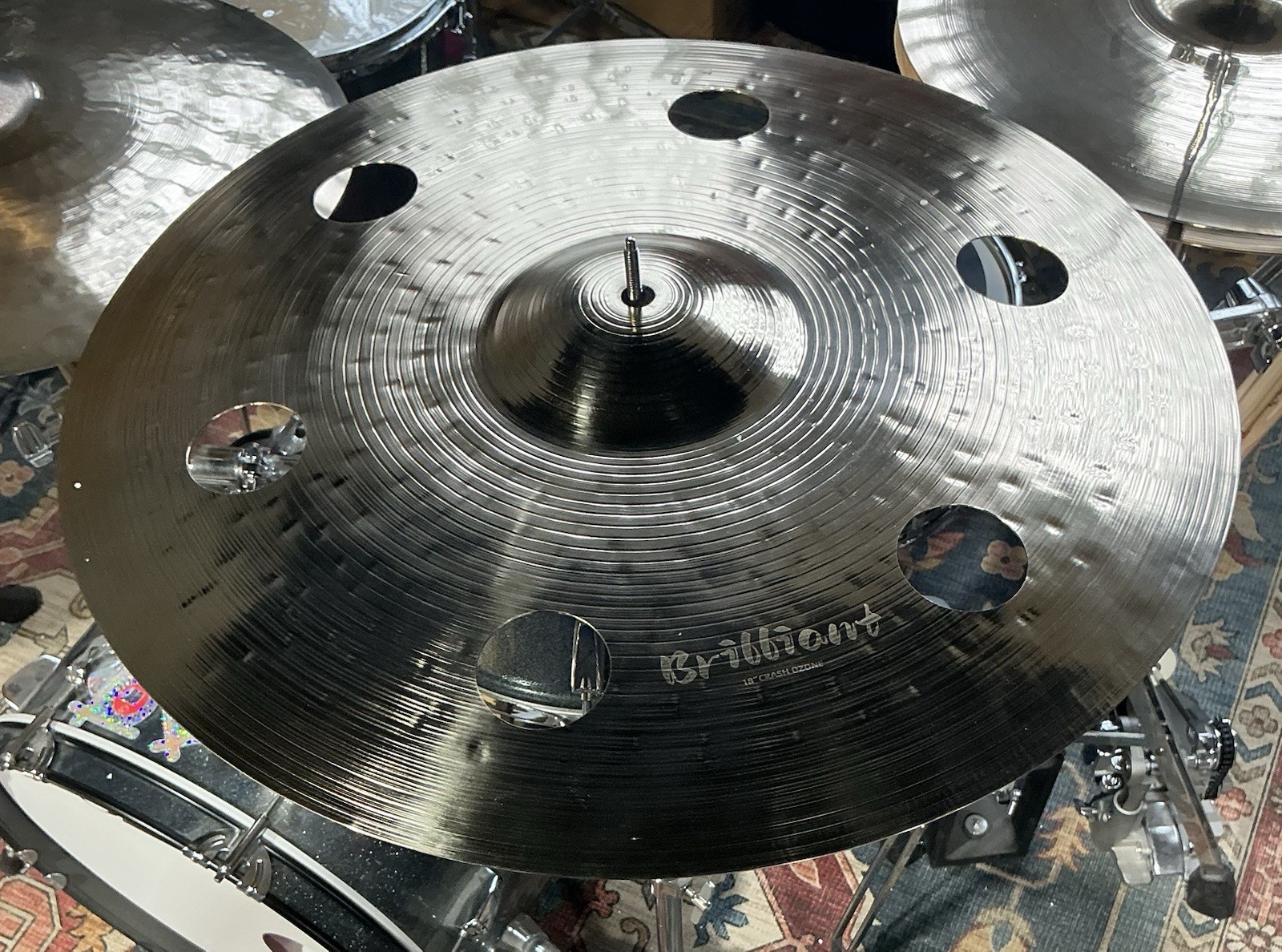 Aisen 18” Brilliant Traditional Ozone Crash Cymbal