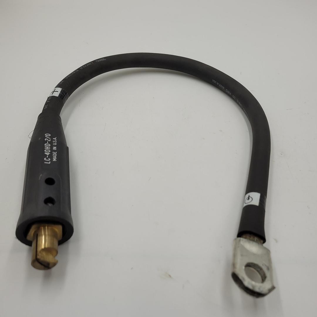 LINCOLN electric grounding cable LC-40HD-2/0 & 18" 2/0 cable *new*