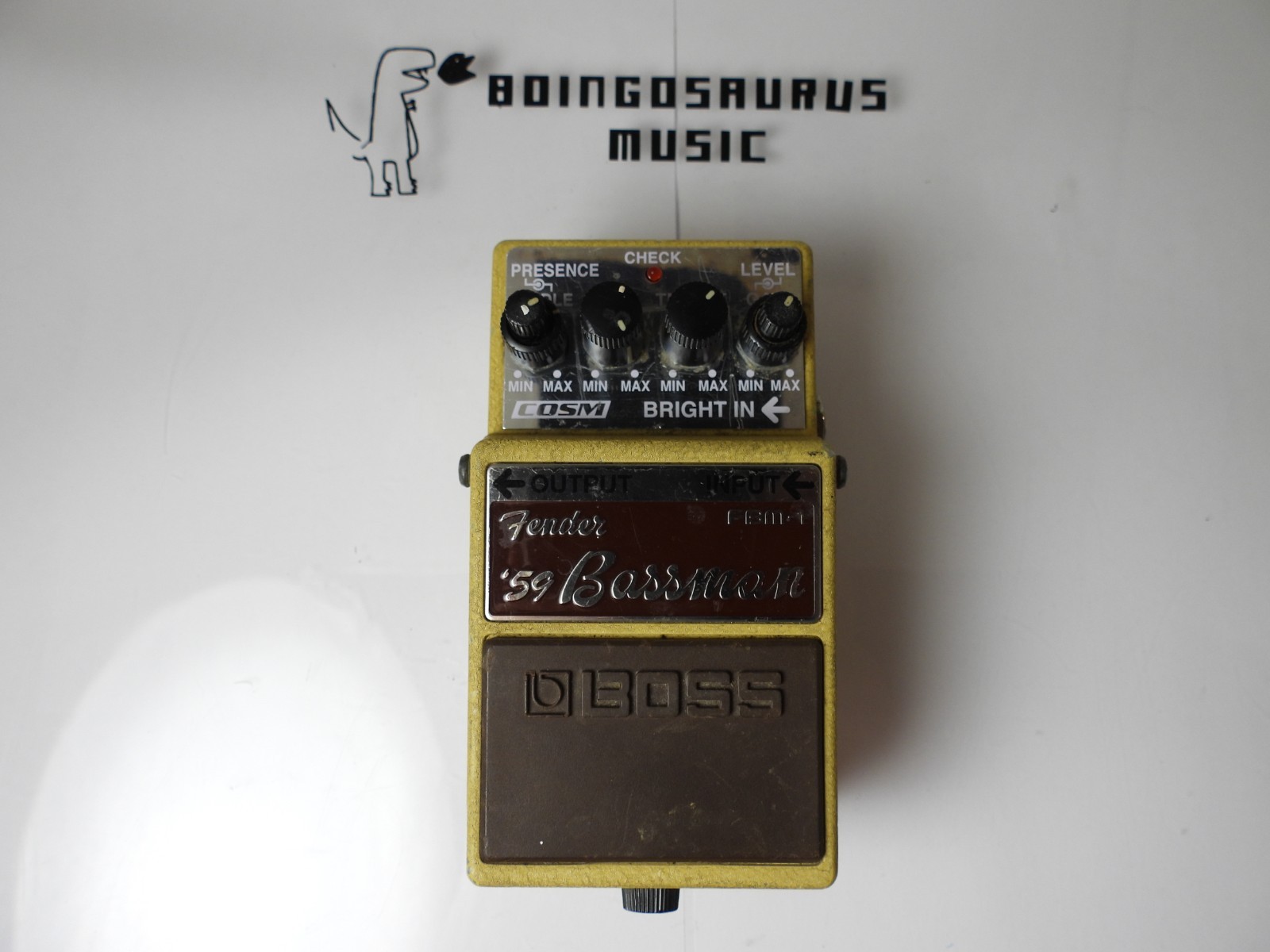 Boss FBM-1 Fender '59 Bassman Effects Pedal Free US Shipping