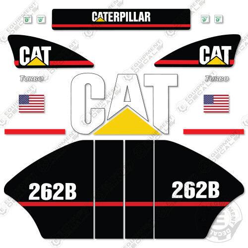 Fits Caterpillar 262 B Decal Kit Skid Steer Equipment Decals