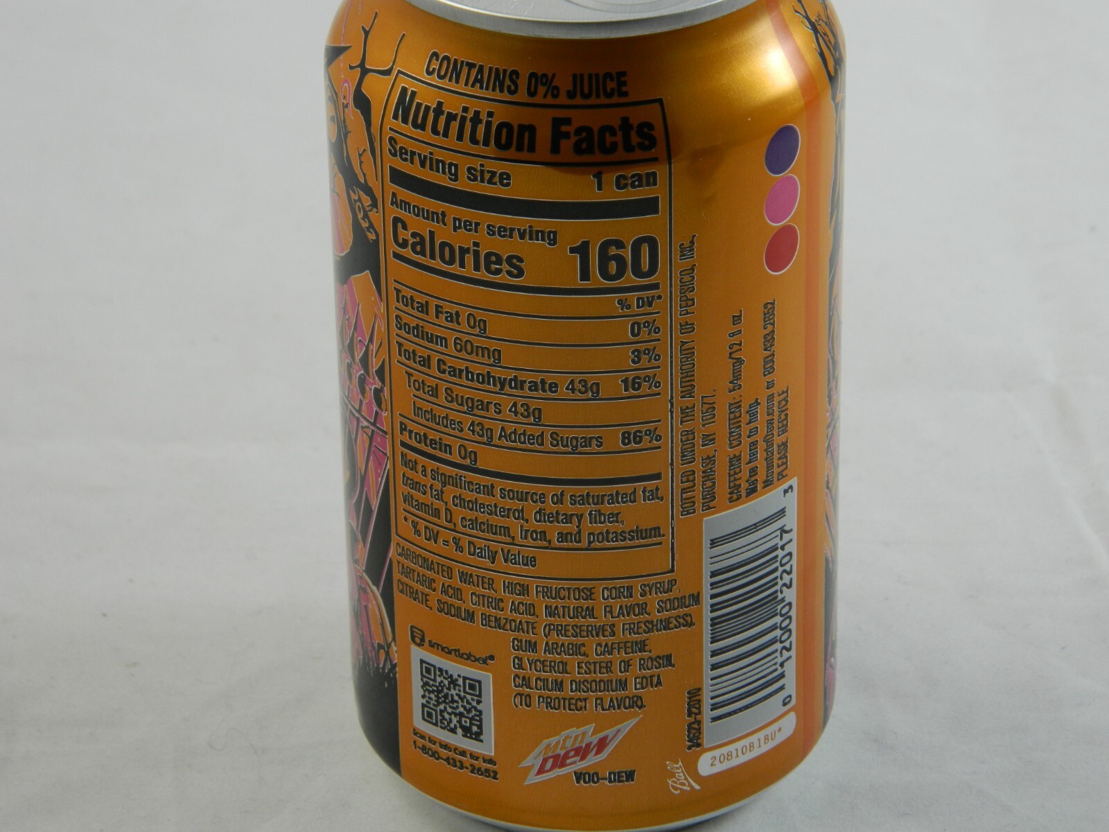 Mountain Dew Voo Dew 2022 Zero Sugar Regular 12 Oz Can VooDew New MTN 2 Pack