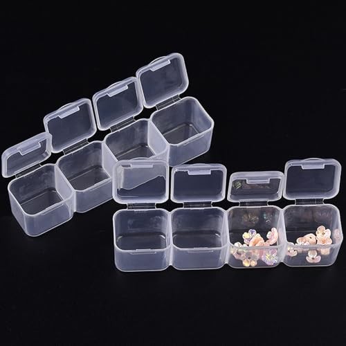 Diamond Painting Bead Storage Containers, 3 Pack 84 Slots Plastic Craft