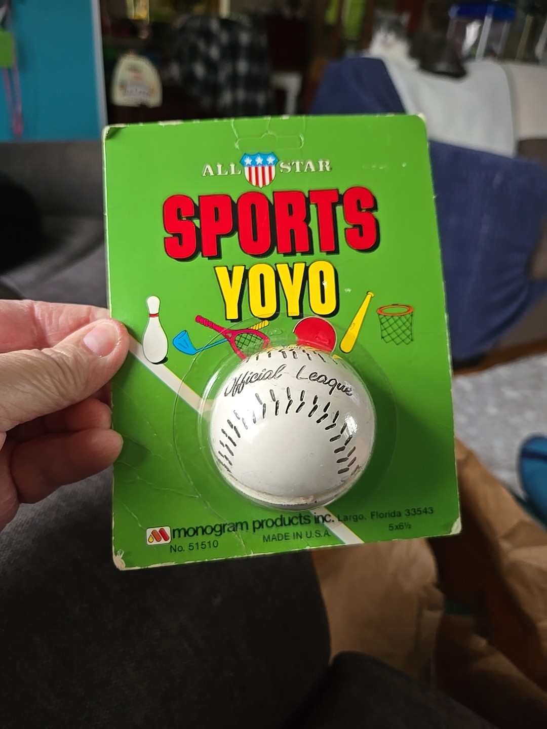 Vintage Baseball All Star Yoyo