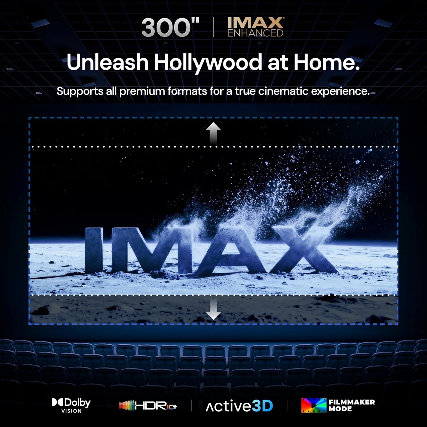 VisionMaster Max 4K Anti-RBE Speckle-Reduction + Ceiling Mount