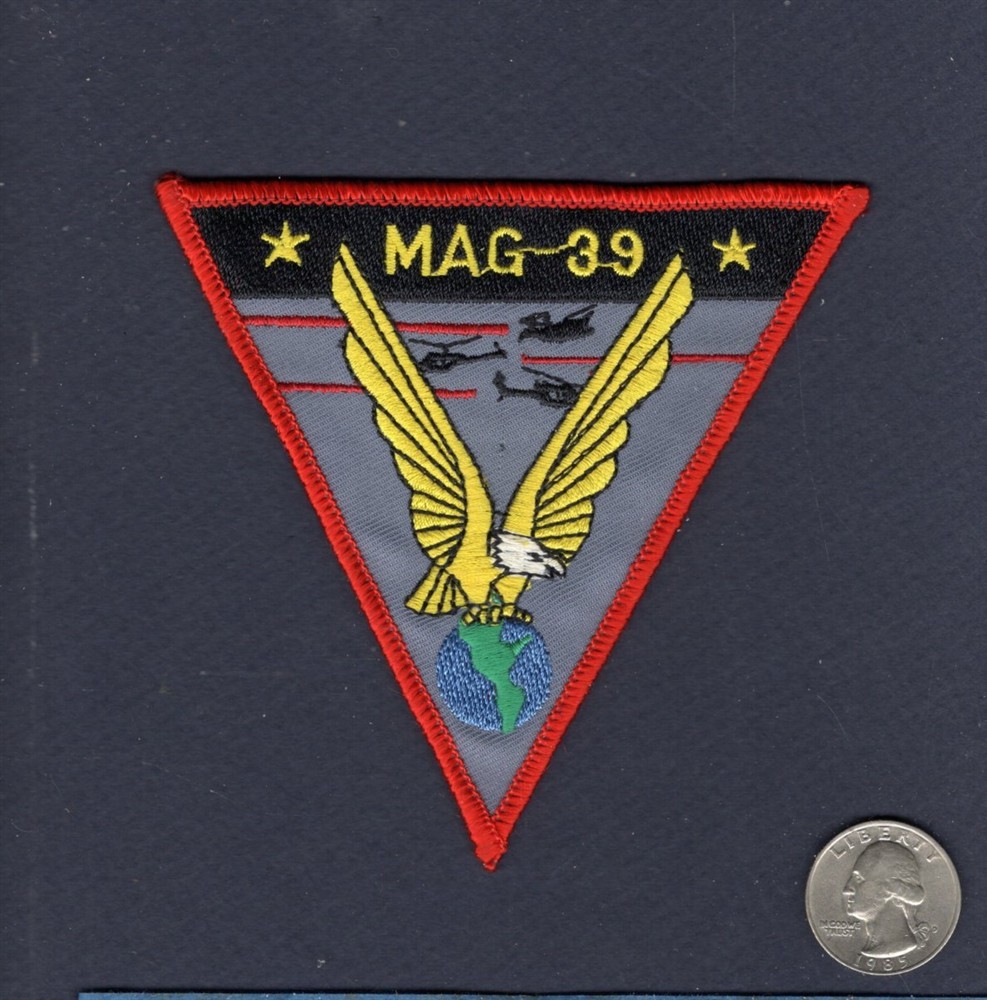 MAG-39 Marine Air Group 39 USMC AH-1 UH-1 MV-22 Squadron Patch