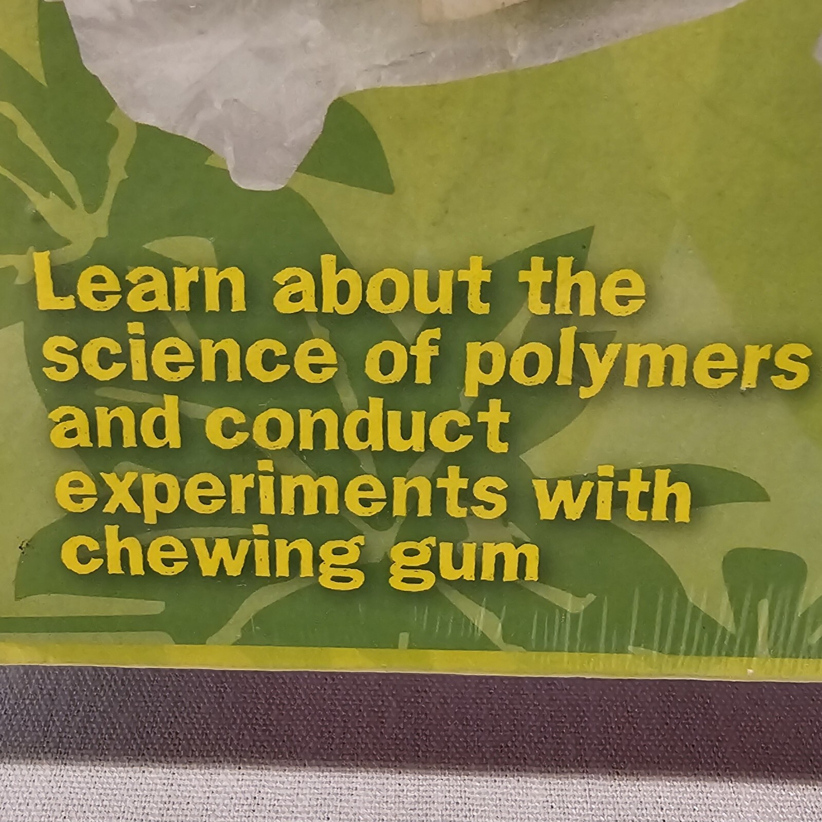 Thames & Kosmos Chewing Gum Lab Science Kit new sealed