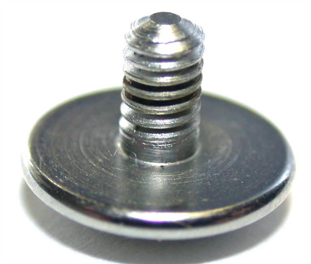Starrett PT6632-5 3/8" Round Chrome Steel Indicator Contact Point free shipping