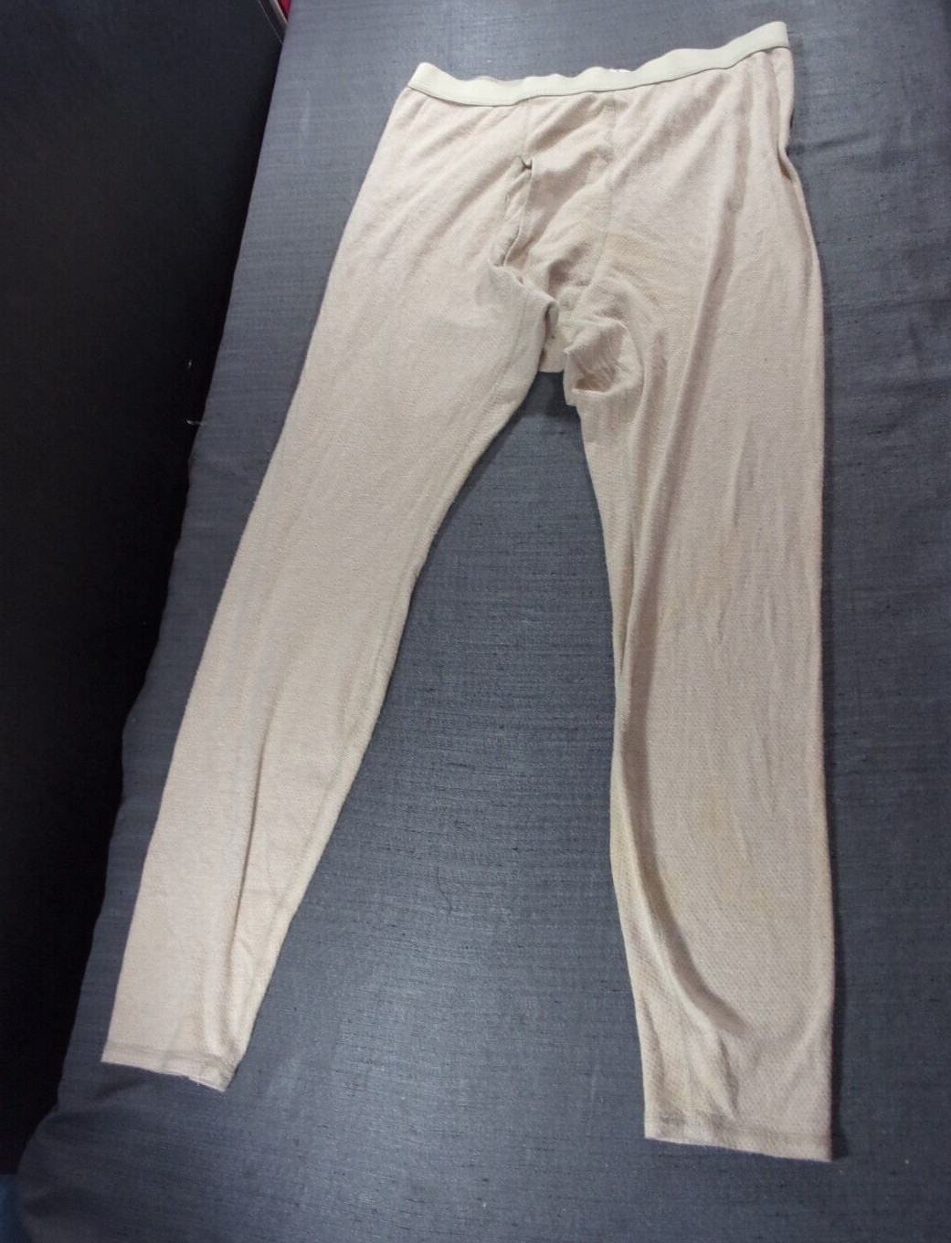 FLAME RESISTANT FREE TAN MILITARY DRAWERS BASE LAYER THERMAL PANTS LARGE LONG