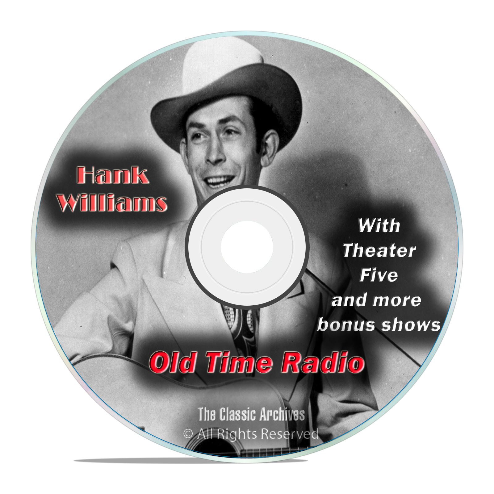 Hank Williams, 739 Episodes Old Time Radio, Complete Set, OTR DVD MP3 F96