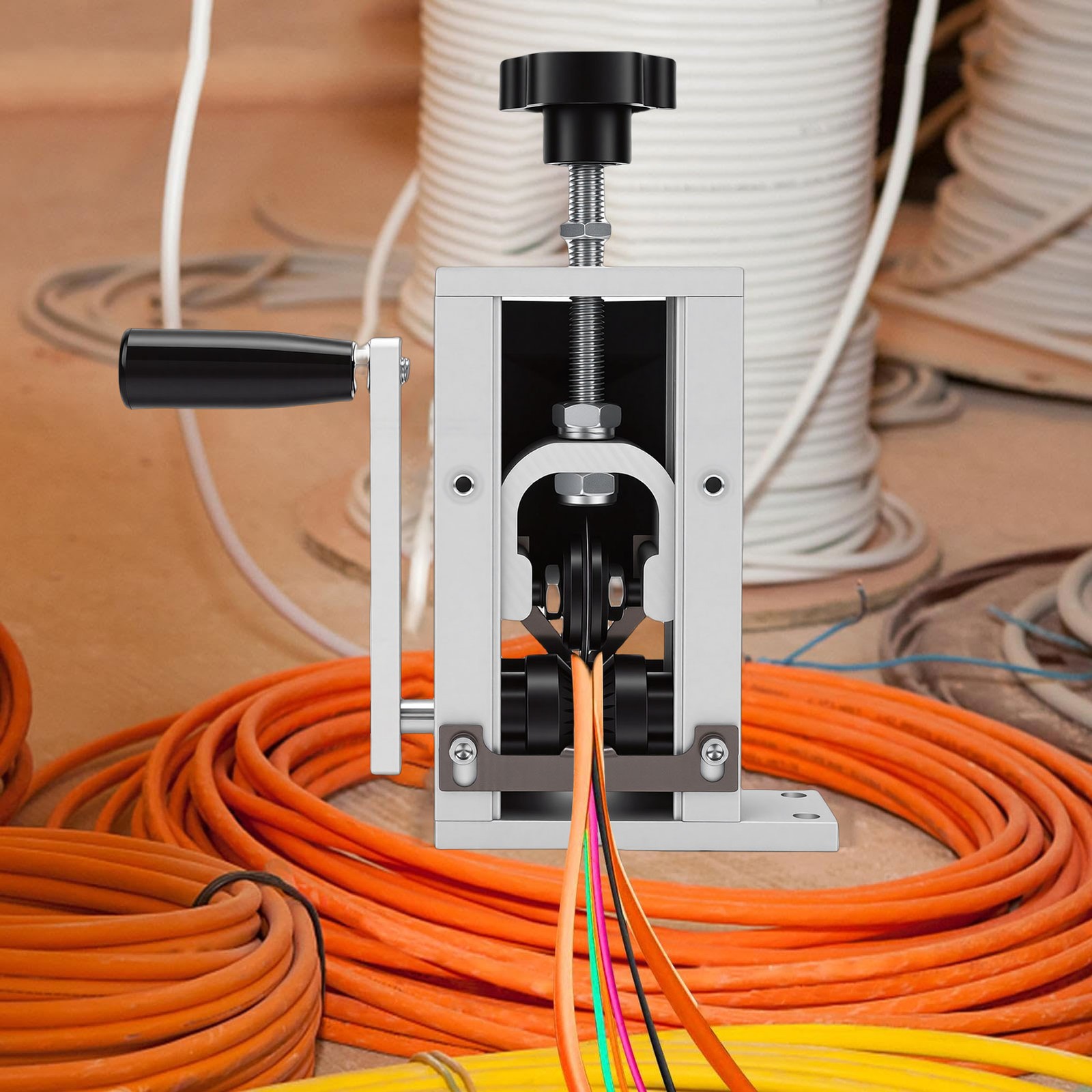 2-Adjustable Hand Wire Stripper For Efficient Wire Stripping
