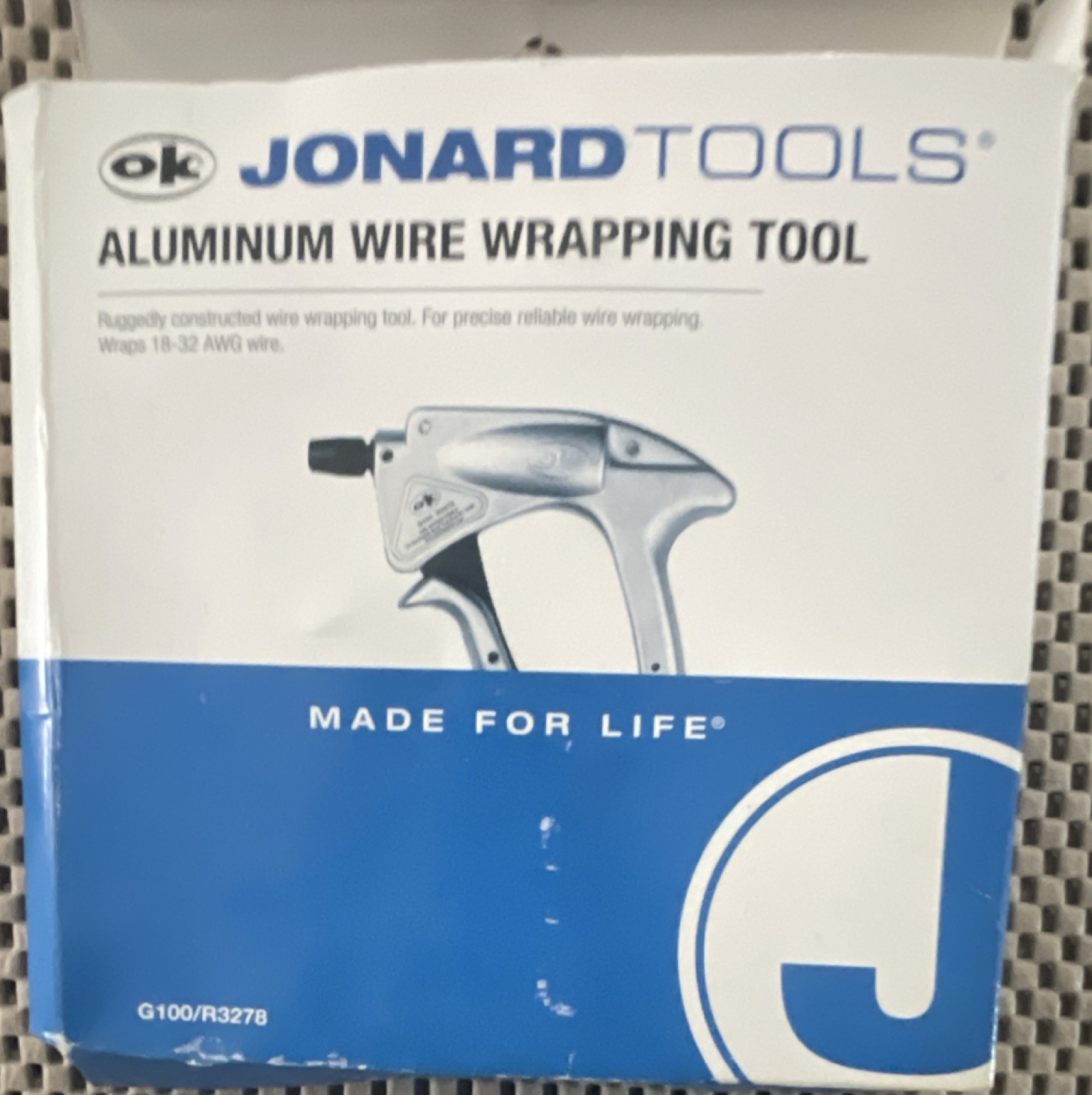 Jonard Tools Precision Aluminum Wire Wrapping Tool G100/R3278 for Electronics