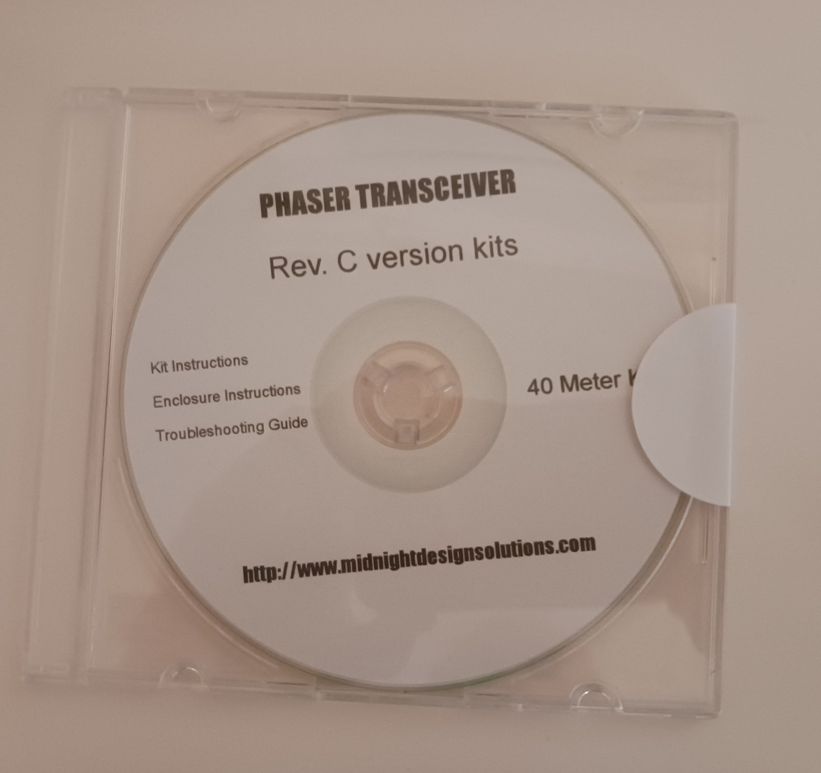 Midnight Design Solutions Phaser 40 meter QRP Digital Mode Transceiver Kit