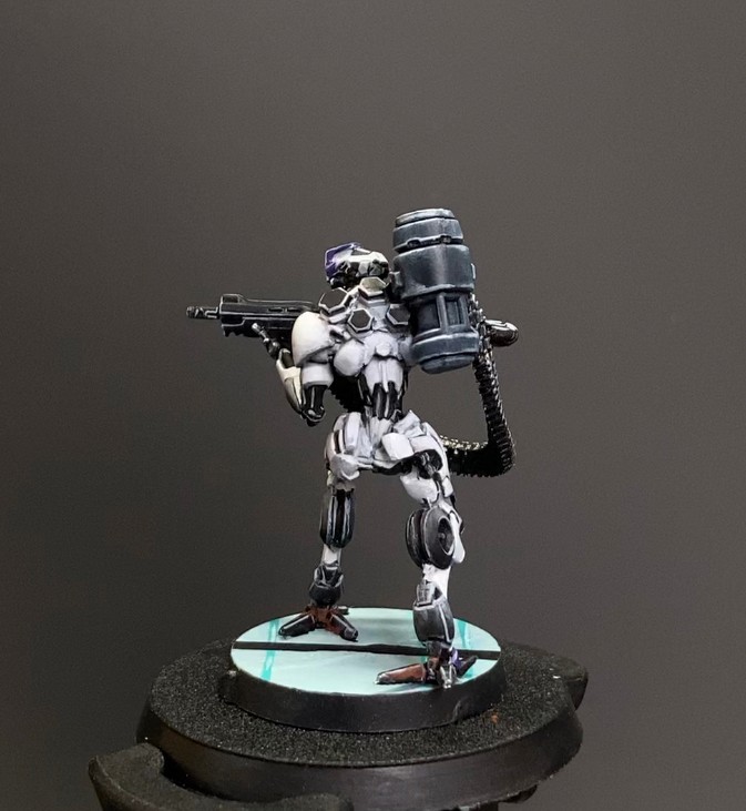 Corvus Belli Pro Painted Infinity 0751 Aleph Dakini Tacbots Squad Commission