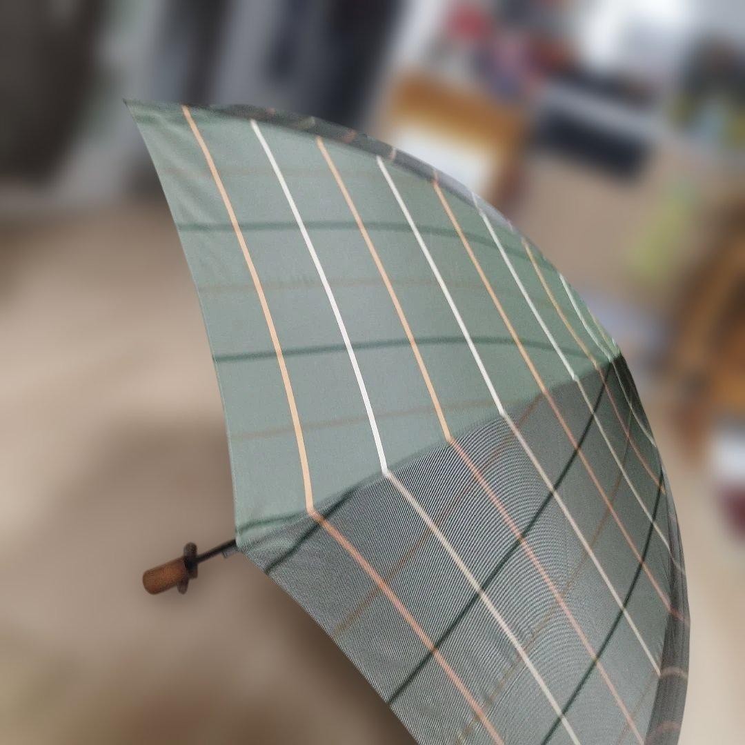 Burberry Black Folding Umbrella