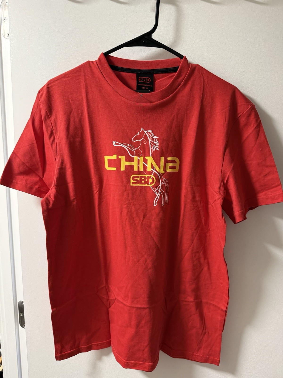 SBD Team China Powerlifting Shirt Worlds IPF Men’s Medium Brand New W Tags RARE
