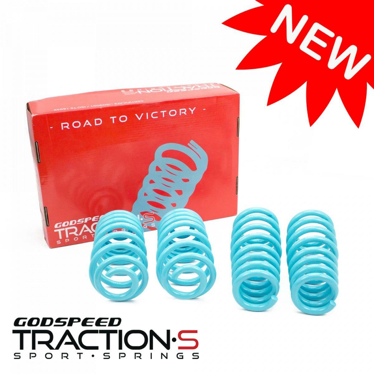 for X5 07-13 Lowering Springs Traction-S By Godspeed LS-TS-BW-0015