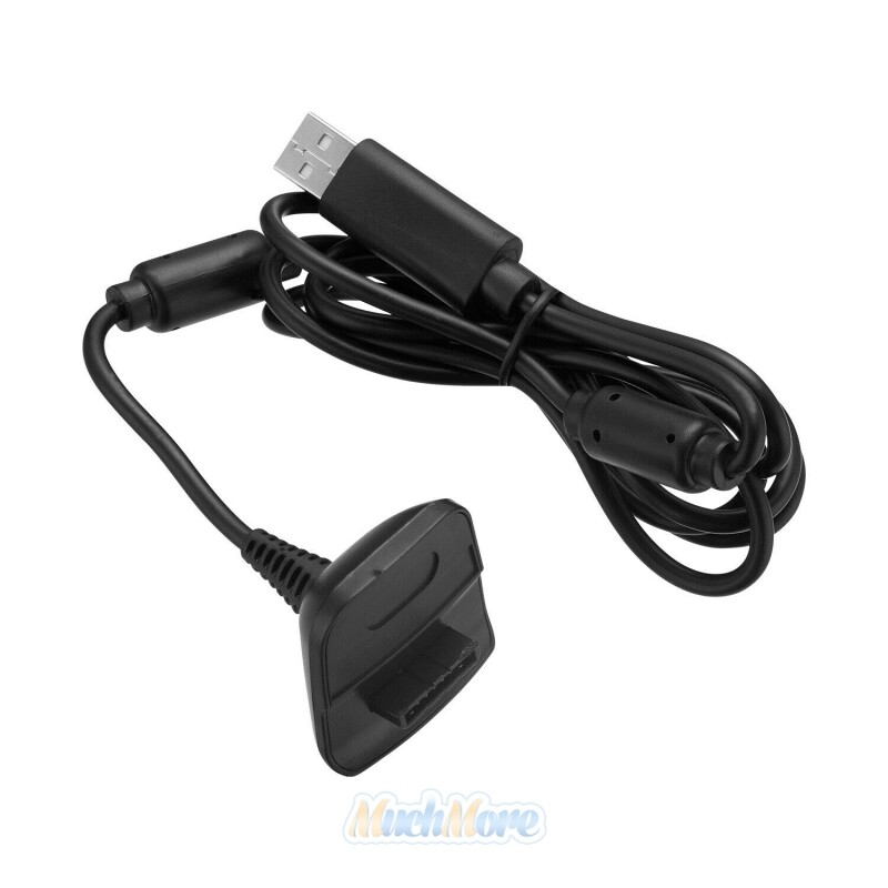 4x Rechargeable Battery Pack Charger Cable Dock For Xbox 360 Wireless Controller