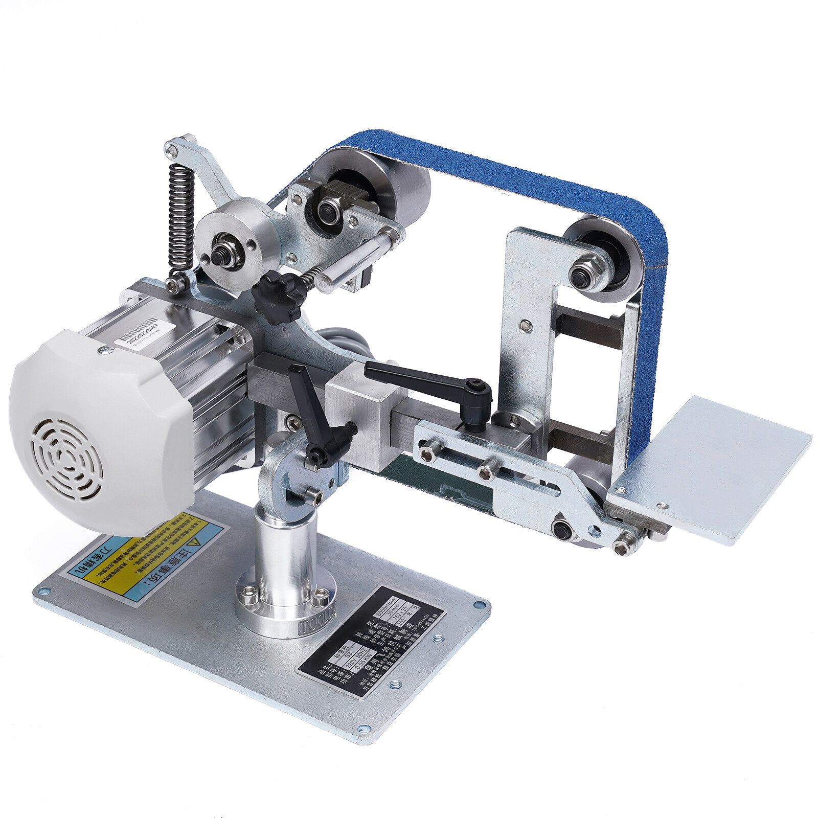 Belt Sander Sharpener Vertical/Horizontal Polishing Grinder Tool & Motor 550W
