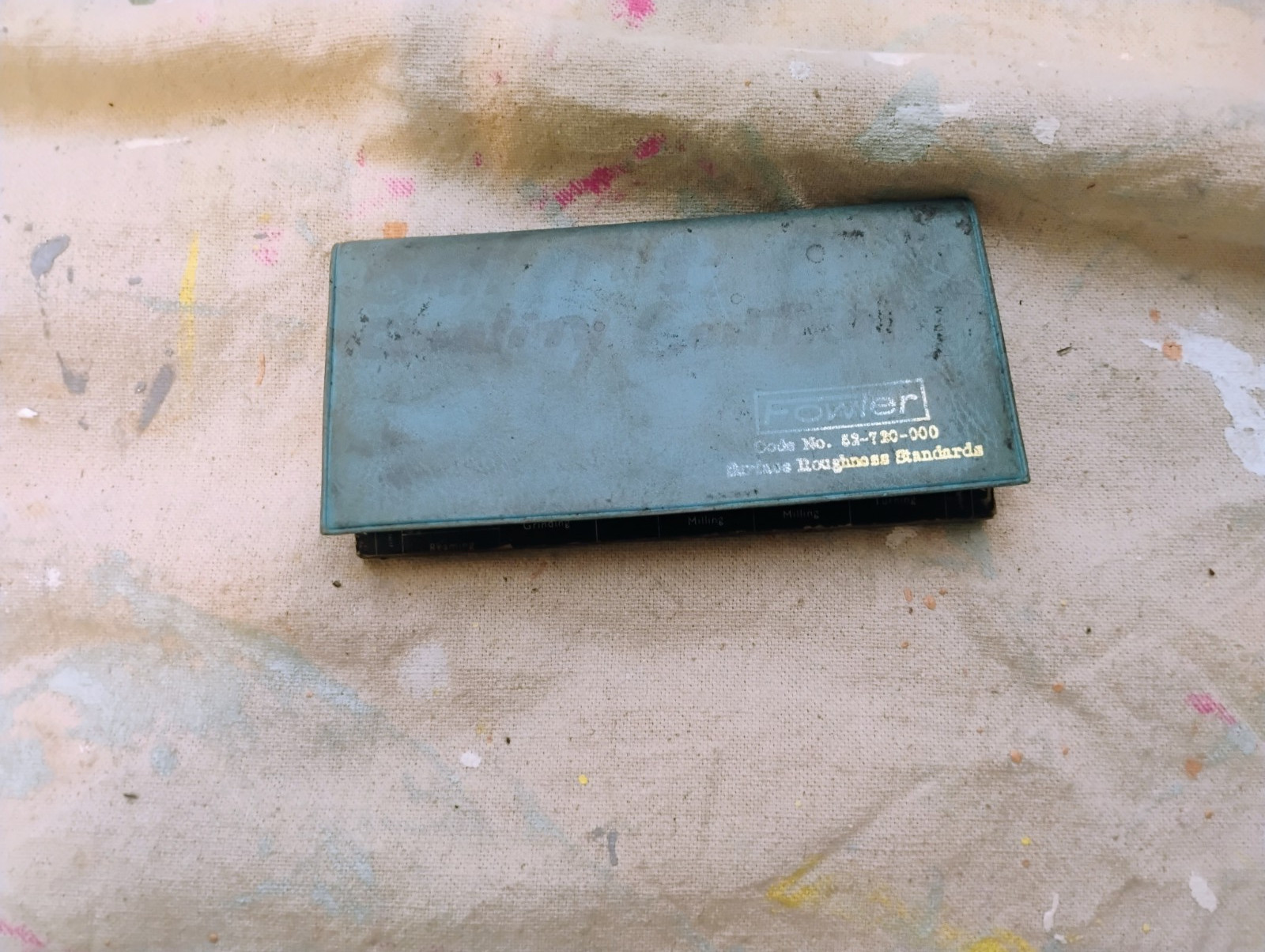 Fowler Rupert Surface Roughness Comparison Standards Pocket Set 52-720-000 UK