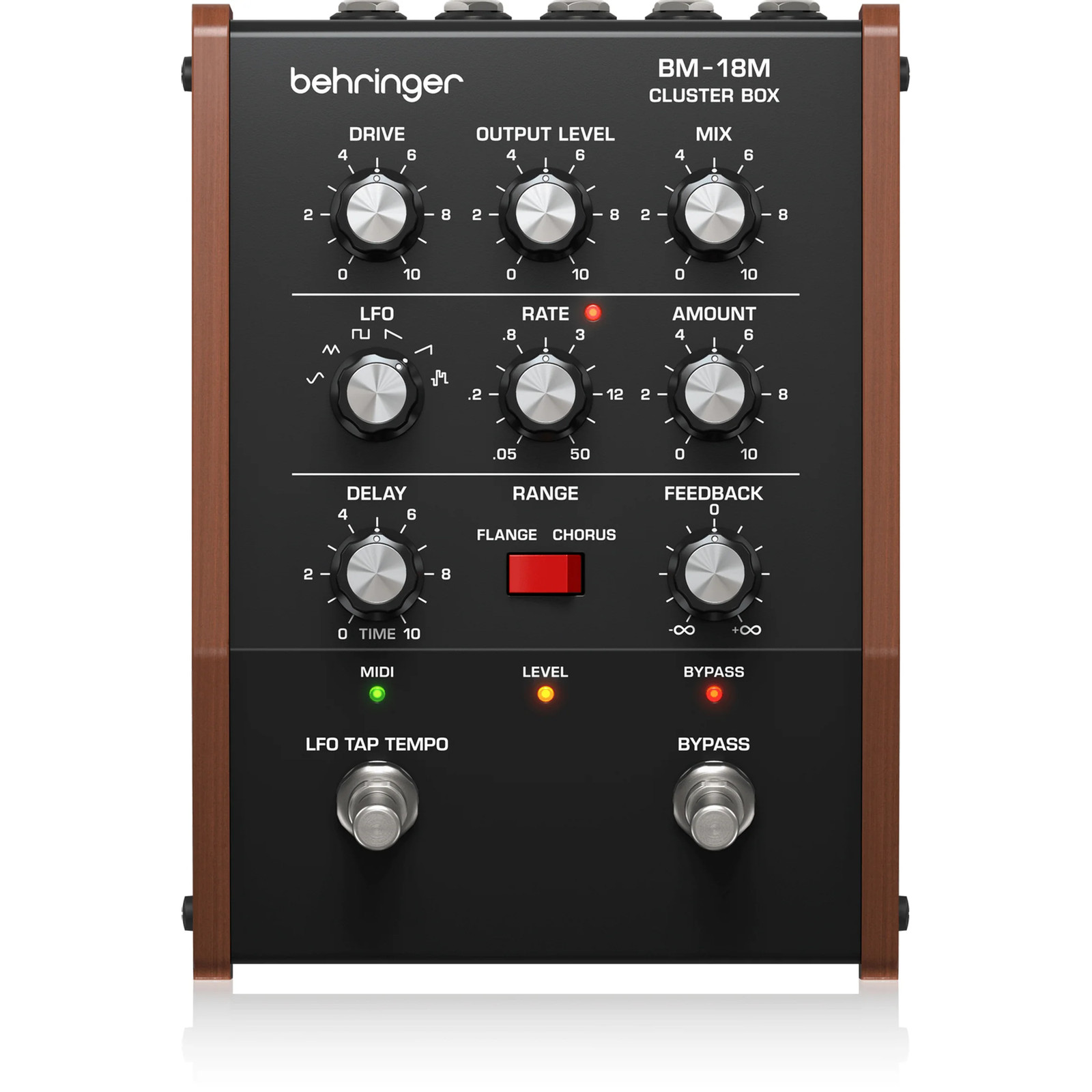 Behringer BM-18M CLUSTER BOX Vintage Analog Cluster Flux Pedal