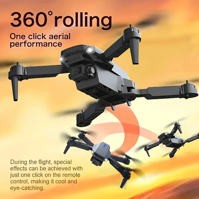 Screen Rc Drone 4k HD Wide Angle Camera WiFi Fpv Drone Dual Camera Quadcopter US