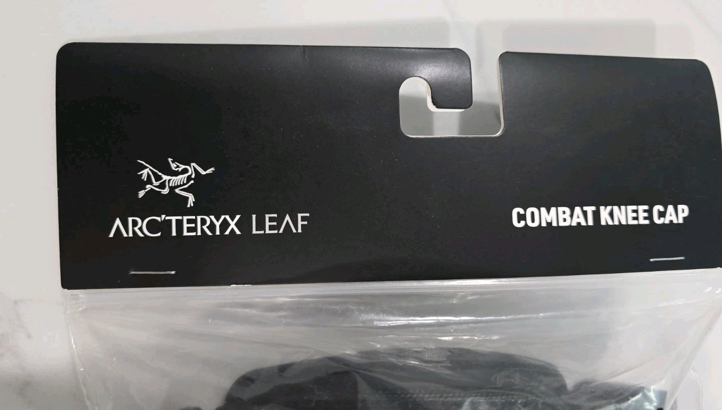 Arc'teryx LEAF Combat Knee Caps Military Tactical, BLACK
