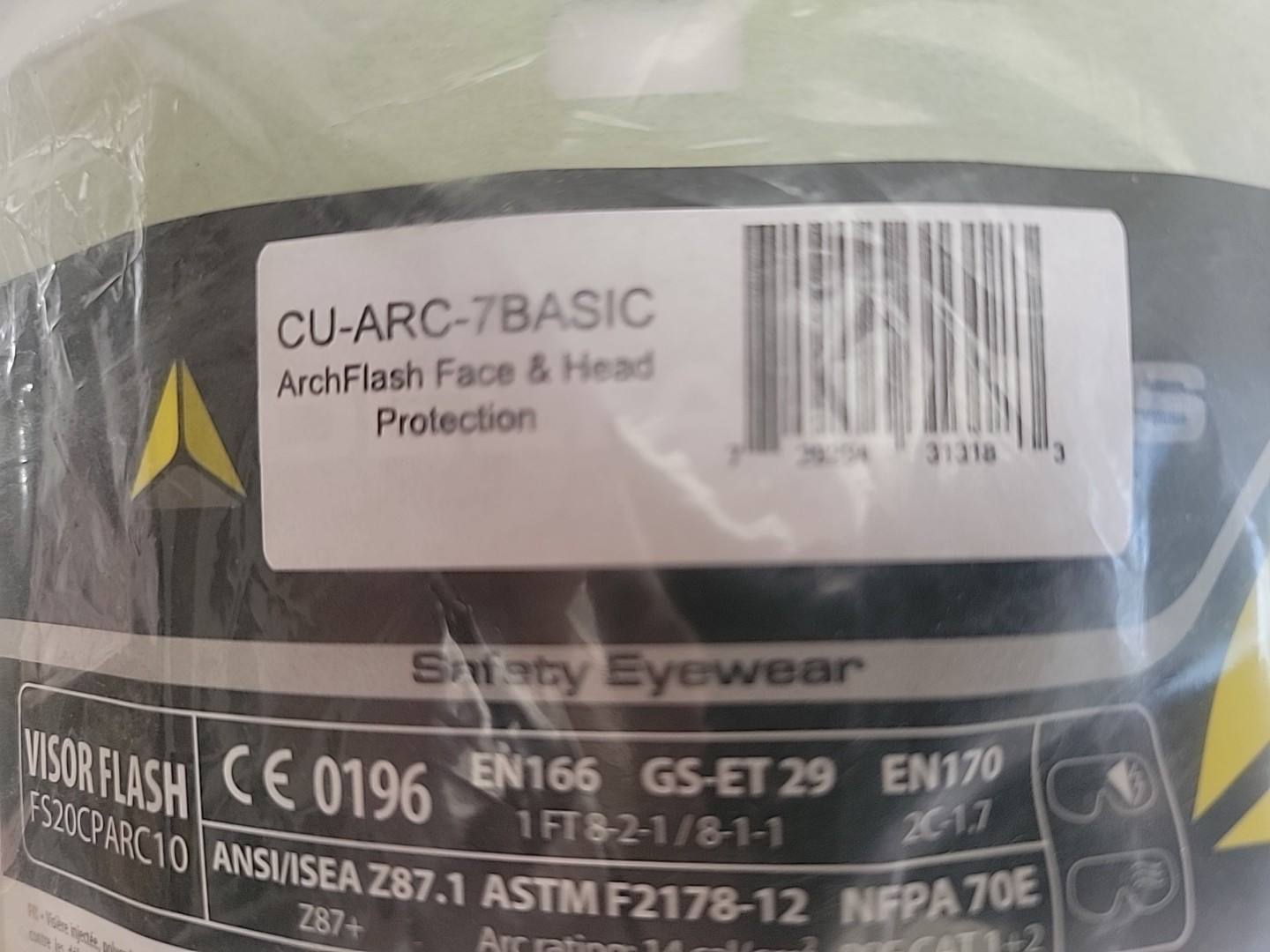 Deltaplus CUARC7BASIC Flash-Pro Basic Head-Face Arc Protection Kit Cu-Arc-7Basic