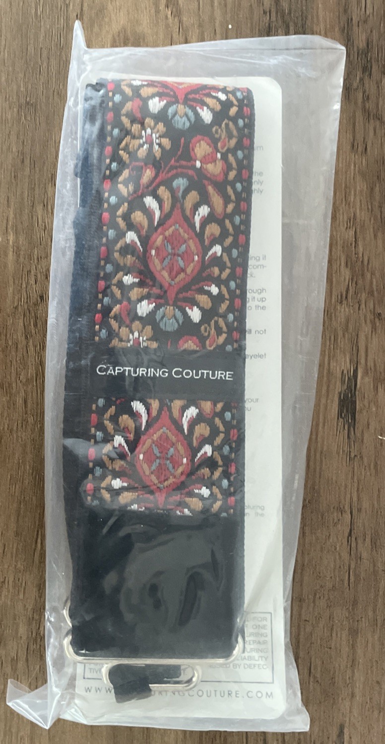 Capturing Couture Camera Straps Multicolor Pattern Brand New