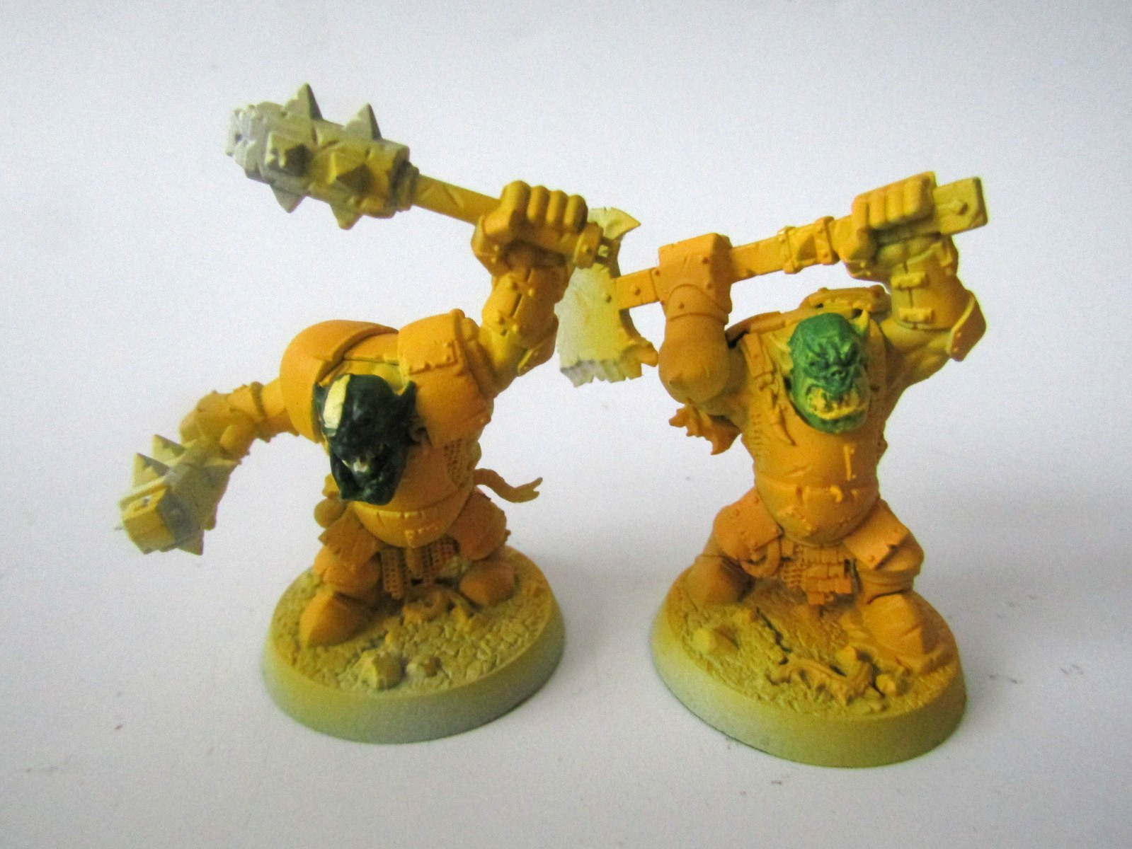 A3 WARHAMMER UNDERWORLDS - IRONSKULLS BOYZ BASE COATED