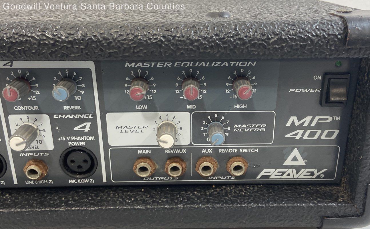 Peavey MP400 80 Watt Compact Powered Mixer