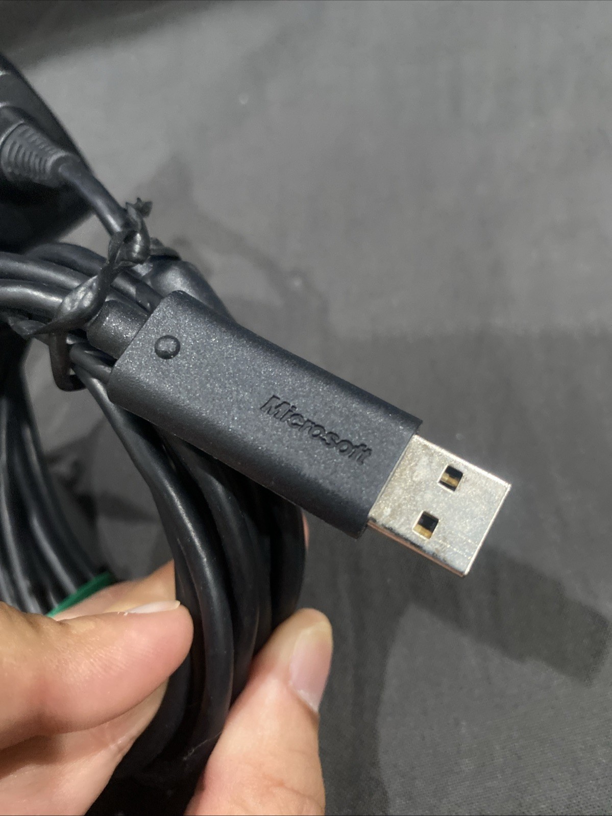 Microsoft Xbox 360 OEM Play & Charge Controller USB Charging Cable Black