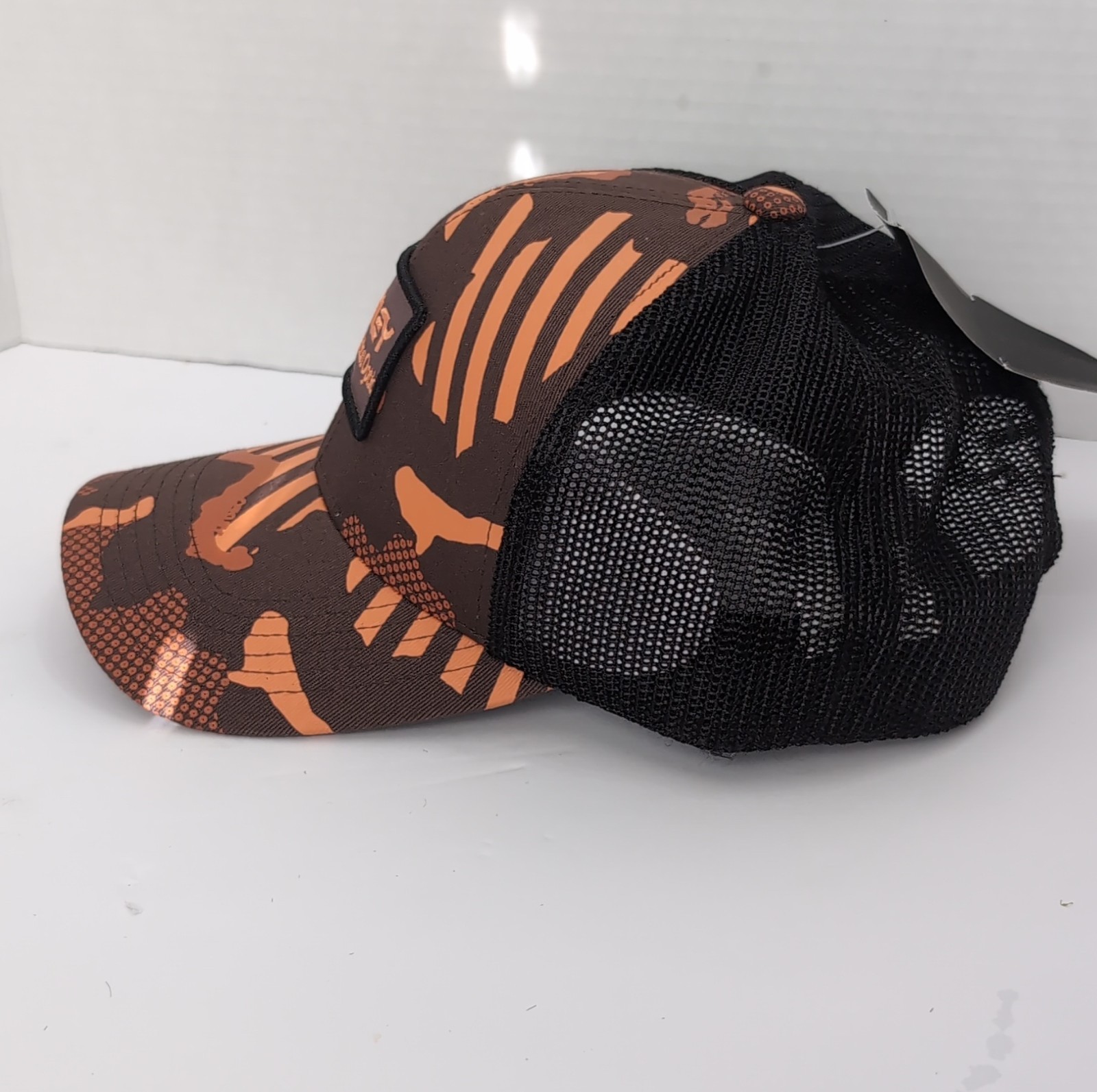 Oakley High Definition Optics Mesh Back Ball Cap Brown Orange Black