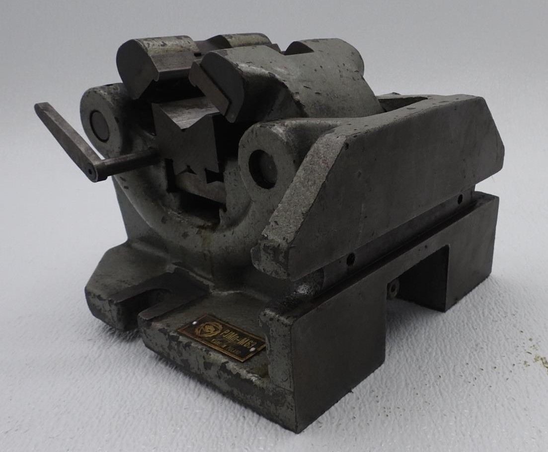 Bison Round Stock Vise - 4" HORIZONTAL/VERTICAL