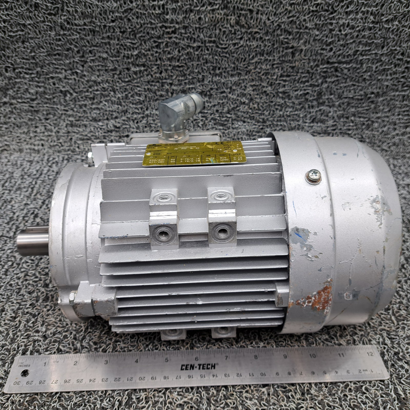 seipee Asynchronous Three-Phase Motor JM 90S 6 B3, J02081329, 230/400V. 277/480V