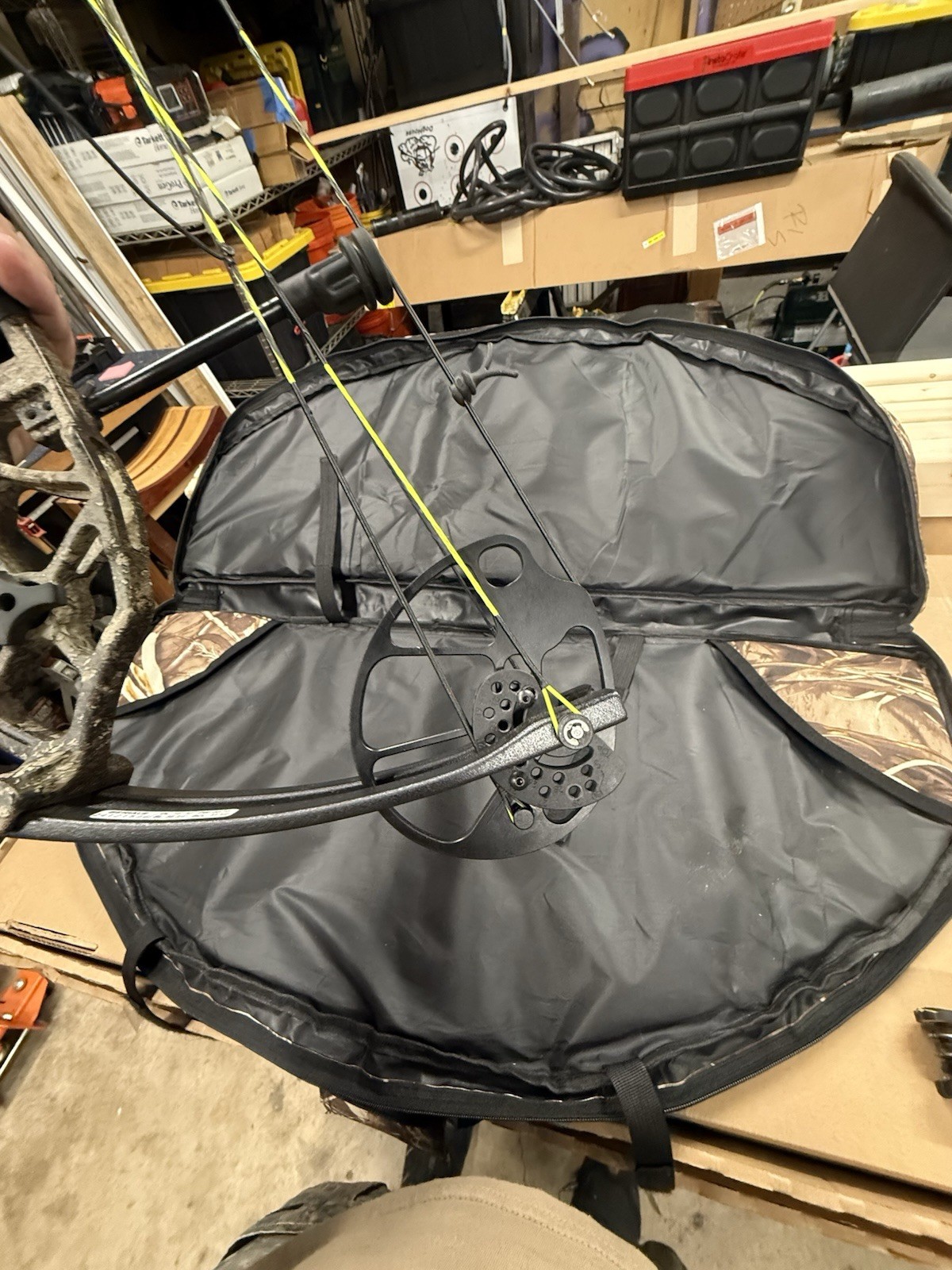 Blackout/Bear Intrigue Xt4 Left Hand Compound Bow