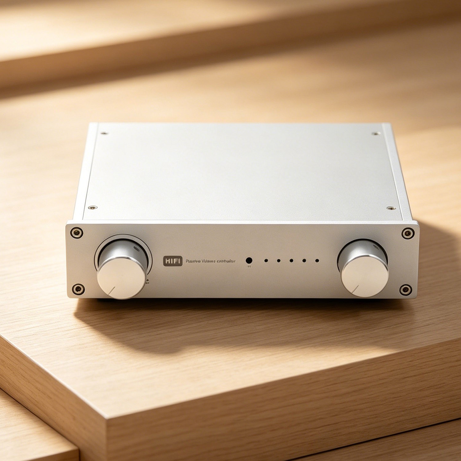 Remote Passive volume controller Passive preamplifier with 4 way input preamp